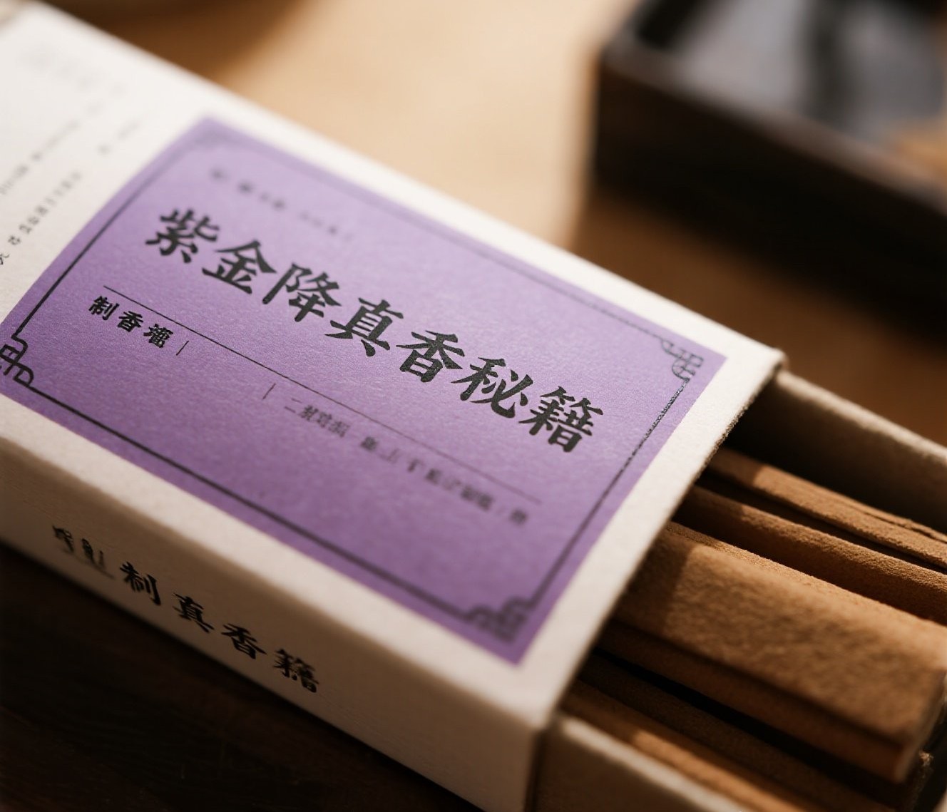 製香秘笈:紫金降真香秘籍