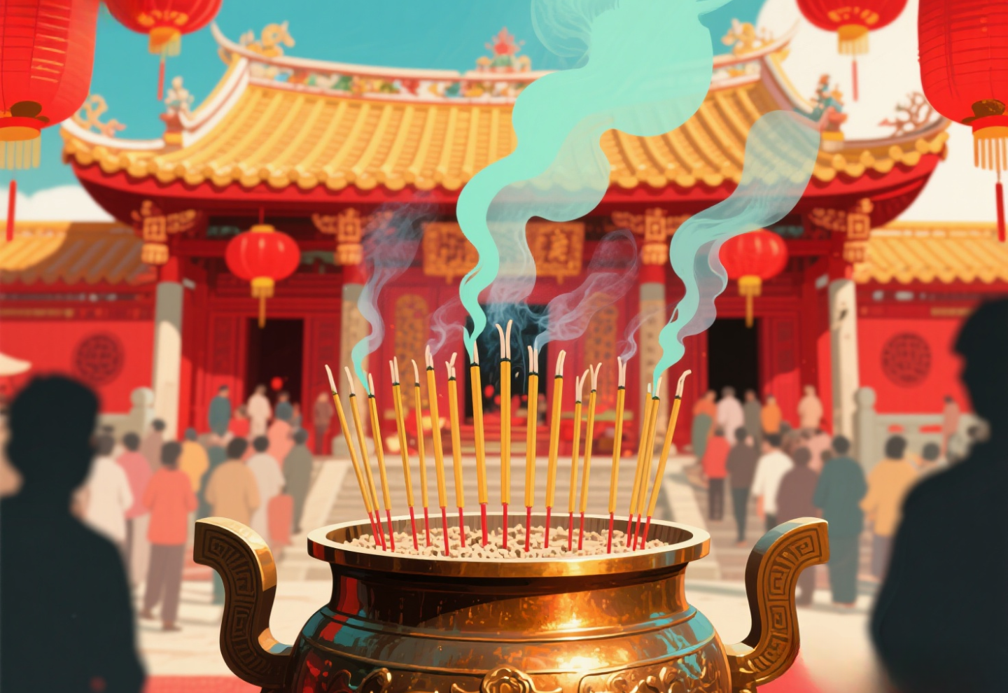 香火不斷：廟宇中的人情與信念